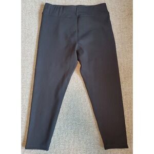 ZERDOCEAN Women's Plus Size 3X Fleece Lined Leggings Black Winter Warm